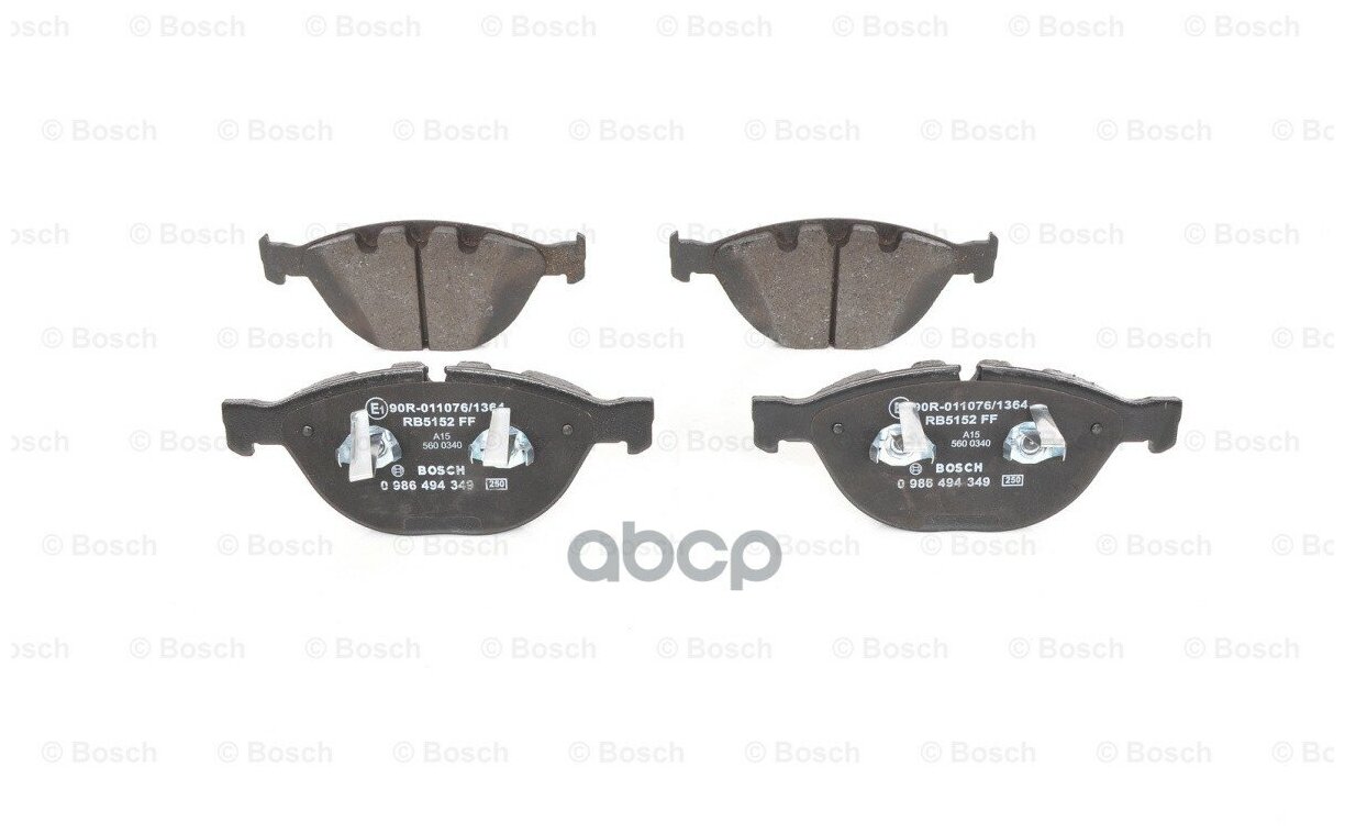 Тормозные колодки Bosch - фото №1