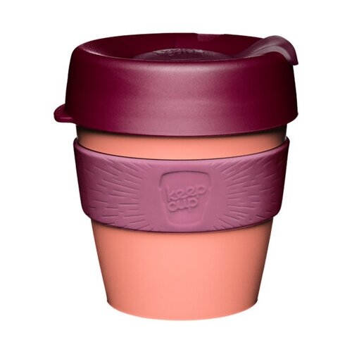 фото Кружка с крышкой original s 227 мл для кофе с собой многоразовая, barberry keepcup