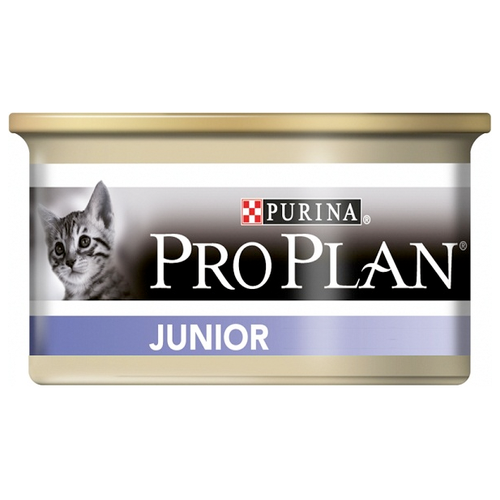 Влажный корм для котят Pro Plan Kitten с курицей 85 г х 24 шт.