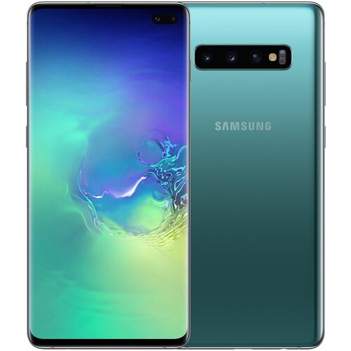 Смартфон Samsung Galaxy S10+ (SM-G975F) 8/128 ГБ, черная керамика