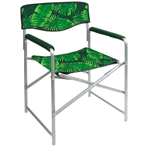 фото Кресло складное с тропическими листьями nika