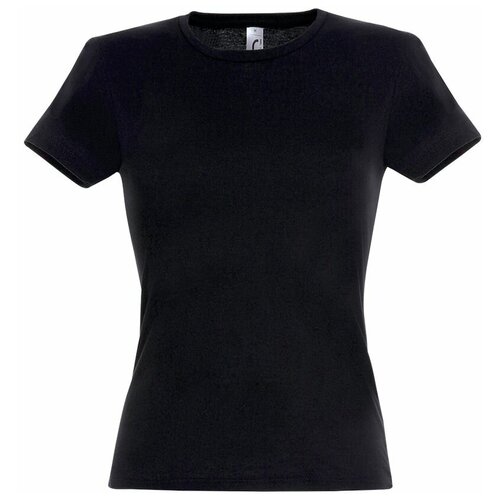 Футболка Sol's, размер L, черный футболка design heroes aerosmith женская черная l