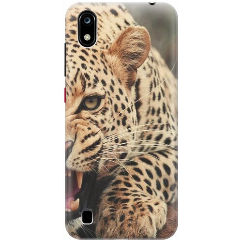 фото Re:pa накладка transparent для zte blade a7 (2019) с принтом "рассерженный хищник"