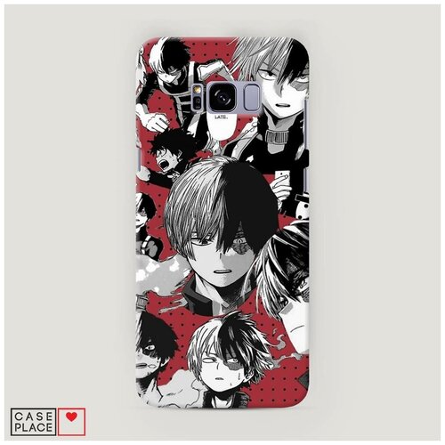 фото Чехол пластиковый samsung galaxy s8 plus шото тодороки манга case place
