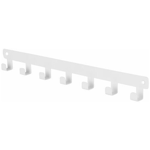 Планка Ferro 7 крючков цвет белый