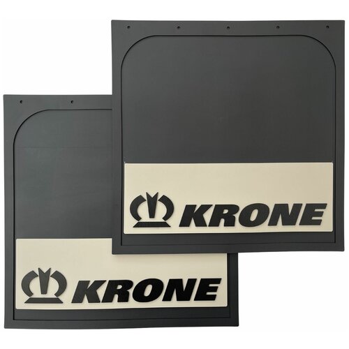 Брызговики на прицеп KRONE грузовика задние 400х400 LUX