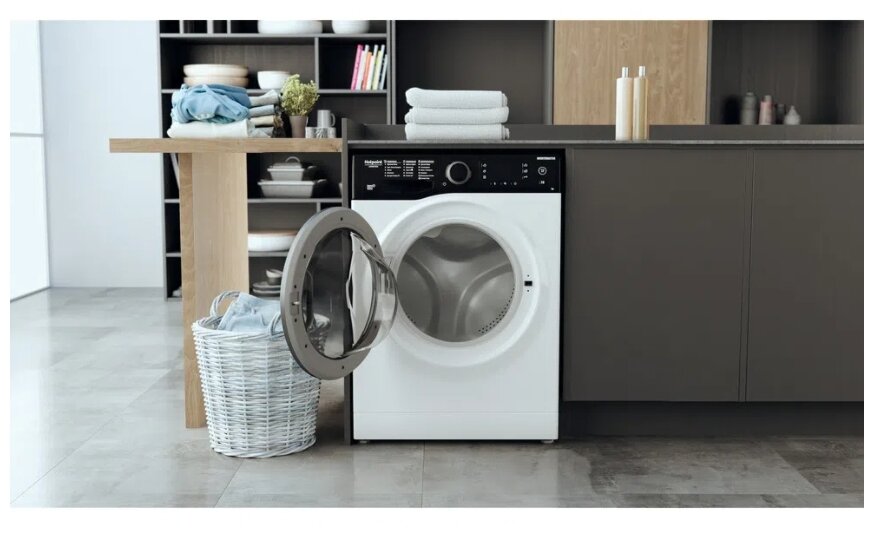 витринный Стиральная машина Hotpoint-Ariston BK RD 7239 K белый - фотография № 14