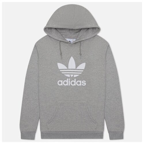 Мужская толстовка adidas Originals Trefoil Hoodie серый, Размер XS