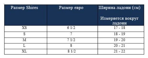 Перчатки для верховой езды демисезонные SHIRES AUBRION "Patterson", XS, чёрные, пара (Великобритания) - фотография № 2