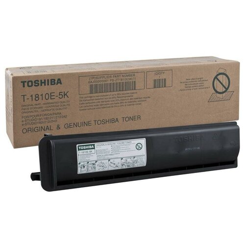 Картридж Toshiba T1810E 5K - 6AJ00000061 оригинальный тонер картридж Toshiba (6AJ00000061) 5 000 стр, черный