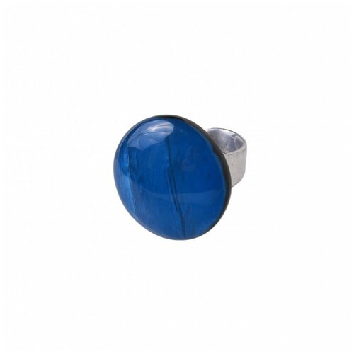 Кольцо синее