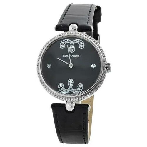Наручные часы ROMANSON Наручные часы Romanson RL0363LW(BK), черный