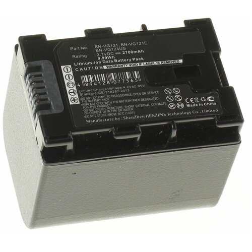 Аккумуляторная батарея iBatt 2700mAh для Jvc GZ-EX310, GZ-HM310, GZ-HM320, GZ-HM335, GZ-HM655, GZ-HM845, GZ-MS210, GZ-MS230BU