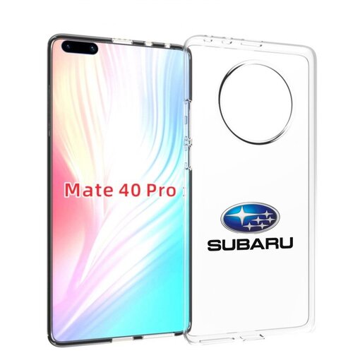 Чехол MyPads subaru-4 мужской для Huawei Mate 40 Pro (NOH-NX9) задняя-панель-накладка-бампер чехол mypads hyundai 4 мужской для huawei mate 40 pro noh nx9 задняя панель накладка бампер