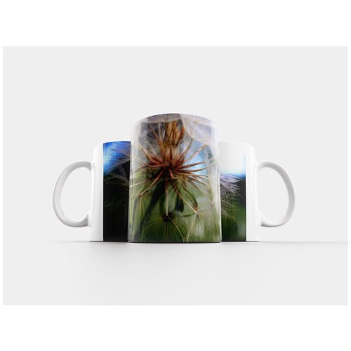 фото Кружка "одуванчик, цветок, природа" 320 мл lotsprints
