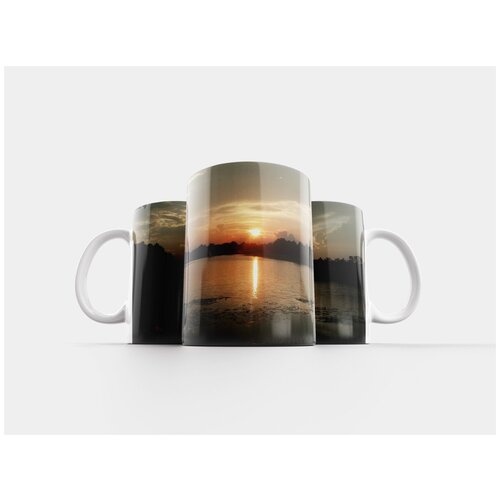 фото Кружка "заход солнца, вода, восход" 320 мл lotsprints