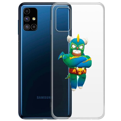 фото Чехол-накладка clear case brawl stars-эль дракон вердозо для samsung galaxy m51 (m515) krutoff group