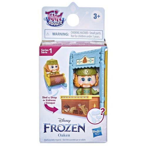 Игровой набор Hasbro Twirlabouts FROZEN Санки Оукен F3134 игровой набор hasbro twirlabouts frozen санки оукен f3134