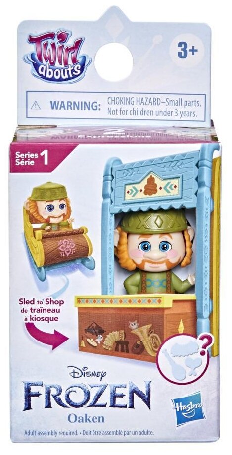 Игровой набор Hasbro Twirlabouts FROZEN Санки Оукен F3134