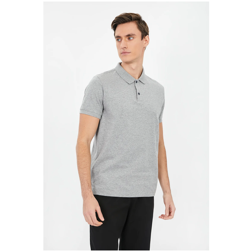 фото Поло baon b701202 размер xl, grey melange