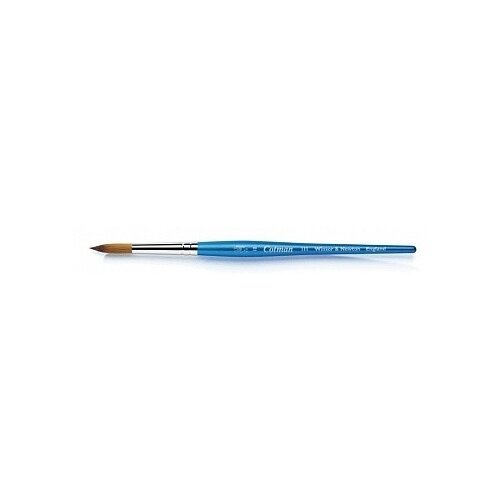 фото Набор кистей winsor & newton cotman 111, синтетика №12, круглая, с короткой ручкой, 3 шт. голубой
