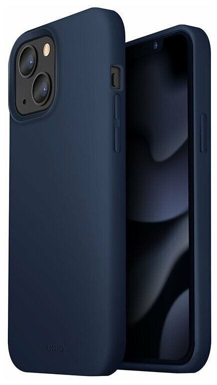 Uniq для iPhone 13 чехол LINO Blue