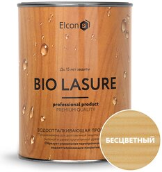 Пропитка для дерева Elcon Bio Lasure, бесцветный, 0,9 л