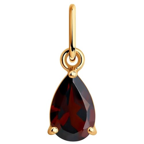 фото Sokolov подвеска из золота с гранатом 731376