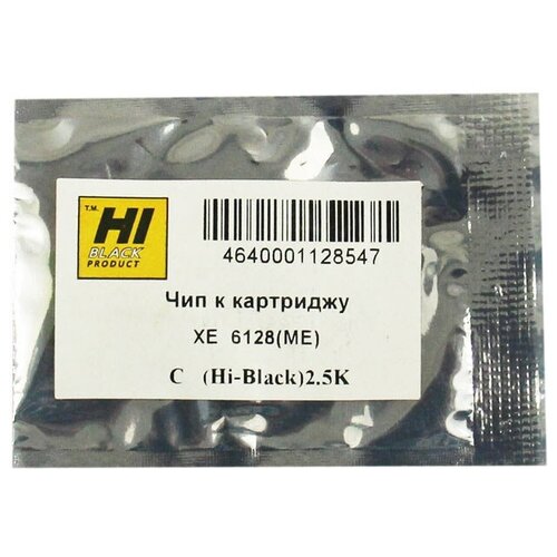 Чип Hi-Black к картриджу Xerox Phaser 6128 106R01456 C 25K 104₽
