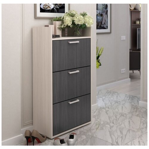 Дели обувница №2 (600х1160х320). Цвет: дуб белфорт/венге.