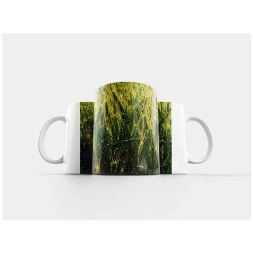 фото Кружка "зерно земли, пшеница уха, сельское хозяйство" 320 мл lotsprints