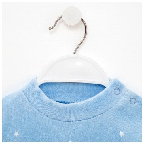 фото Костюм детский (джемпер/брюки), цвет голубой, рост 80 luneva