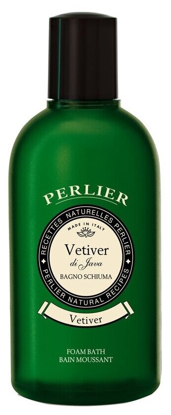 Perlier Пена для ванны Vetiver Foam Bath, 500 г, 500 мл