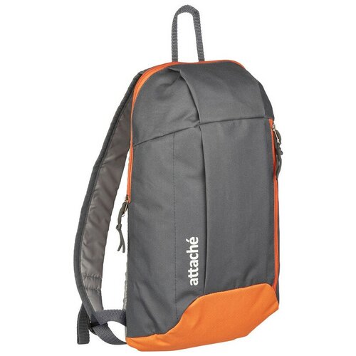 Рюкзак спортивный Attache серый-оранжевый рюкзак спортивный attache полиэстер серый оранжевый