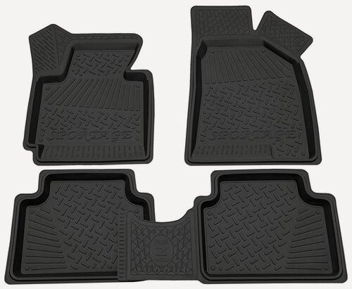 Изображение товара Коврики в салон резиновые для Kia Sportage (10-16),