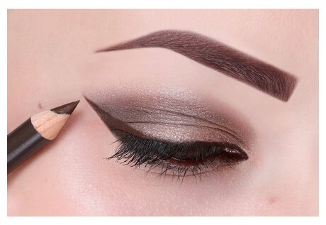 El Corazon серия Kaleidoscope Карандаш для глаз №k-06 Dark Chocolate — фото 1