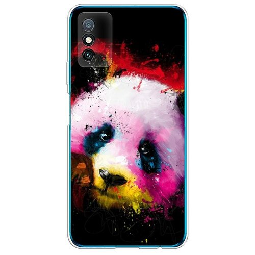 фото Силиконовый чехол "панда графика" на honor x10 max / хонор x10 макс case place