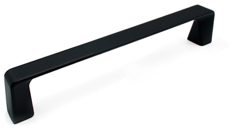 Ручка-скоба мебельная, Gamet, Soft Touch, Черный, 128/140 мм, Encanto, Модерн, Польша