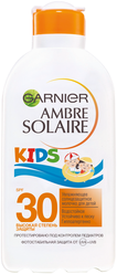 GARNIER Ambre Solaire детское солнцезащитное увлажняющее молочко SPF 30 200 мл