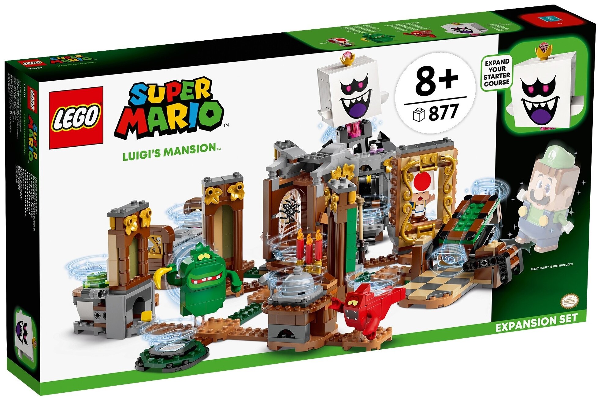 Конструктор Lego Super Mario Дополнительный набор Luigi’s Mansion: призрачные прятки, - фото №13