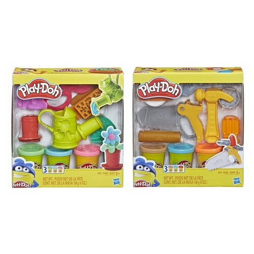 Купить Набор для творчества Hasbro Play-Doh для лепки 2 вида Сад, Инструменты, Hasbro (Хасбро)