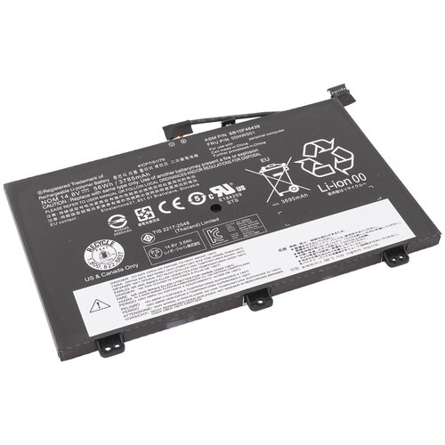 Аккумулятор SB10F46439 для Lenovo ThinkPad S3 Yoga 14 (SB10F46438, 00HW001) аккумуляторная батарея для ноутбука lenovo yoga s3 00hw001 14 8v 56wh черная