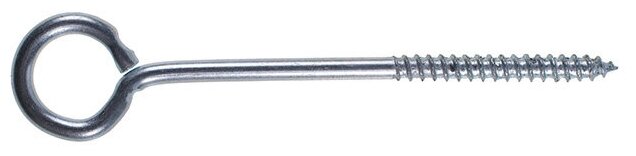 Крючок 8.0х100 мм О-образный, цинк (500 в коробе) STARFIX (SM-86955-500)