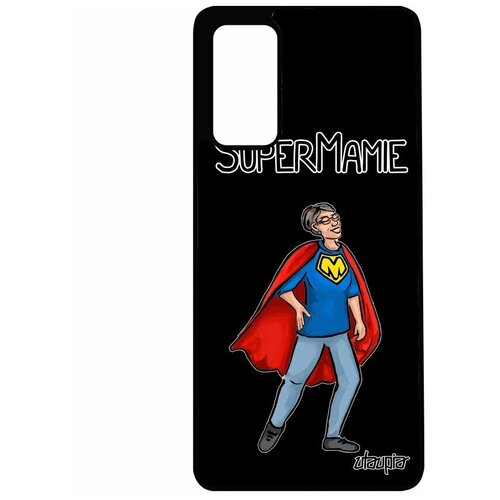фото Чехол на телефон galaxy s20fe, "супербабуля" юмор супергерой utaupia