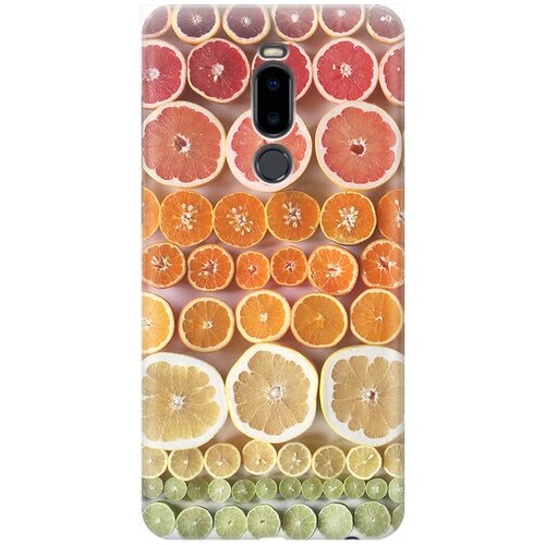 фото Re:pa накладка transparent для meizu note 8 с принтом "фрукты"