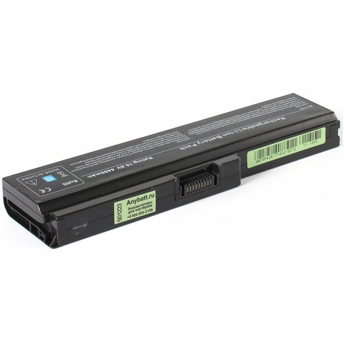 Аккумуляторная батарея Anybatt 11-U2-1494 4400mAh для ToshiBa Satellite L750D-112, Satellite L630, Satellite L655-1H2, Satellite L675, Satellite L755D-11W, Satellite A660-158, Satellite L655-1H7, Satellite L655-1EH, Satellite A665-12K аккумулятор для ноутбука toshiba satellite l755d 11w 5200 mah 11 1v