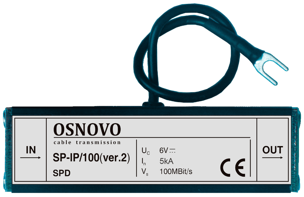 Грозозащита Osnovo SP-IP/100(ver2) (SP-IP/100(VER2)