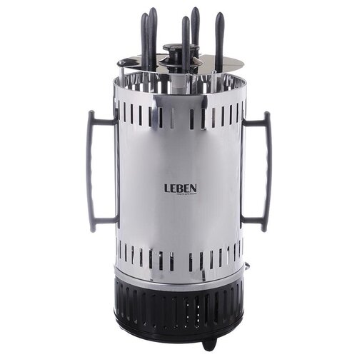 LEBEN Электрошашлычница 5 шампуров GH8601 1 000 Вт 309000₽