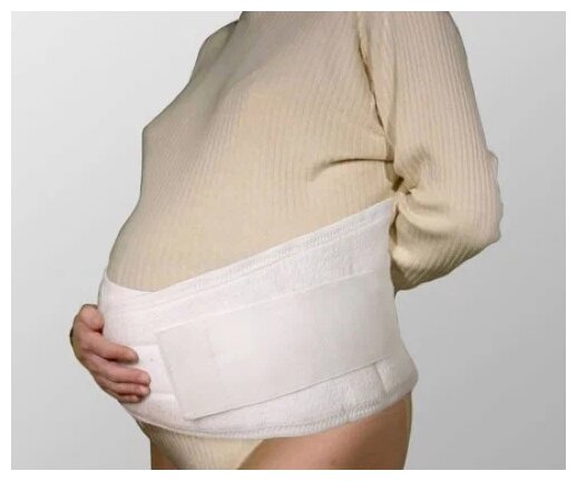 Бандаж дородовый Комф-Орт К-607, белый, размер 4