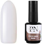 База для гель-лака Patrisa Nail Coco milk base камуфлирующая каучуковая молочная, 16 мл